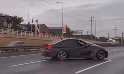 Kocaeli'de drift yapan sürücüye para cezası