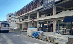 Samsun'da park halindeki minbüs yandı