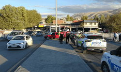Malatya’da “dur” ihtarına uymayan sürücü kaza yaptı