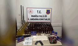 Manisa'da sahte içki operasyonu