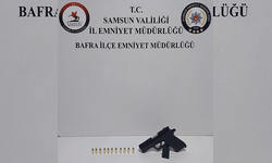 Samsun'da düğünde havaya ateş açan şahsa gözaltı