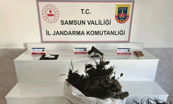 Samsun'da jandarmadan yasaklı madde operasyonu