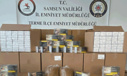 Samsun'da polis tarafından tütün operasyonu
