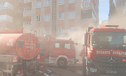 Şanlıurfa'da medikal malzeme deposunda yangın