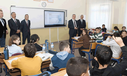 Sinan Aydın ve Mehmet Bal’dan öğrencilere ziyaret