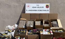 Uşak’ta jandarmadan kaçak tütün operasyonu
