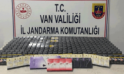 Van’da bin 859 paket kaçak sigara ele geçirildi