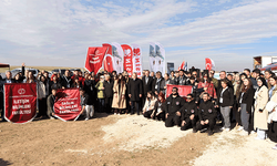 Eskişehir'de 6 bin fidan toprakla buluştu