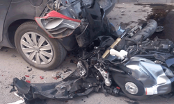 Afyonkarahisar'da feci kaza: Motosiklet sürücüsü ağır yaralandı