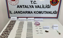 Antalya'da yasaklı madde ele geçirildi