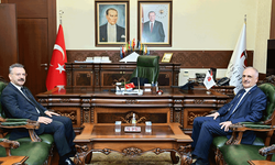 Bakan Yardımcısı Osman Çelik’ten Eskişehir Valisi Hüseyin Aksoy’a ziyaret