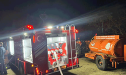 Balıkesir'de tavuk çifliğinde yangın