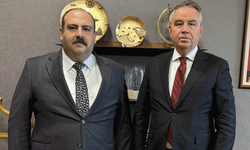 Başkan Hamamcı ve Milletvekili Alparslan TBMM’de bir araya geldi