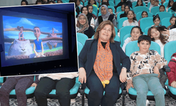 Başkan Zehra Konakcı miniklerle sinema etkinliğinde buluştu