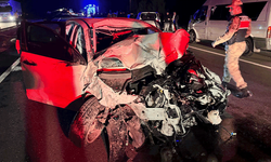 Batman'da yola aniden çıkan büyükbaşlar 4 aracı birbirine soktu