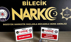 Bilecik'te eş zamanlı yasaklı madde operasyonu