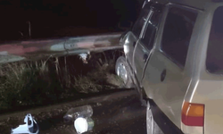 Bilecik'te kontrolden çıkan otomobil refüje çarptı: 1 yaralı