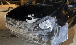 Bursa'da otomobille motosiklet çarpıştı