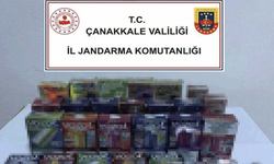 Çanakkale'de jandarmadan kaçakçılık operasyonu