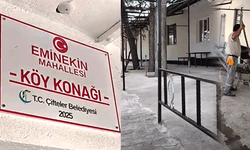 Çifteler’de köy konağı yenilendi