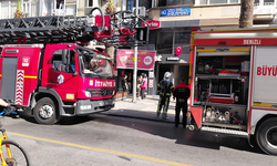 Denizli'de dönercide çıkan yangın paniğe yol açtı