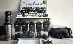 Eskişehir’de iklimlendirme sistemi kurup kenevir yetiştirmişler: 3 şüpheli yakalandı