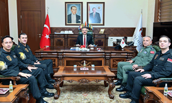 Eskişehir’de Solo Türk Ekibi’nden Vali Aksoy’a ziyaret