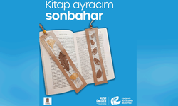 Eskişehir’de sonbahar dokunuşuyla kitap ayracı atölyesi