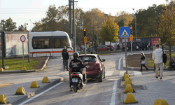 Espark çevresinde trafik yoğunluğunu azaltacak çalışmada ilk etap tamam