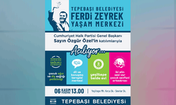 Ferdi Zeyrek Yaşam Merkezi Özgür Özel’in katılımıyla Eskişehir’de açılıyor