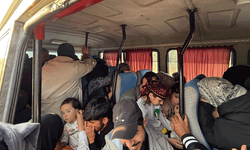 İzmir'de 40 düzensiz göçmen yakalandı