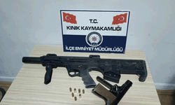 İzmir'de bir şahsın evinden ruhsatsız tabanca çıktı