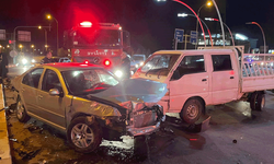 Karaman’da üç araç kavşakta çarpıştı: 1 yaralı