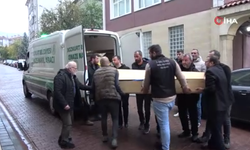 Kastamonu'da cansız bedenlerine ulaşılan anne ve oğlunun cenazesi ilçeye getirildi