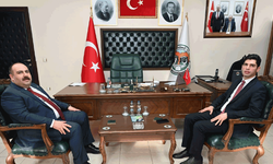 Kaymakam Teymur’dan Başkan Hamamcı’ya nezaket ziyareti