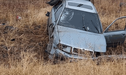 Kayseri’de trafik kazası: araziye uçan otomobilde 1 yaralı