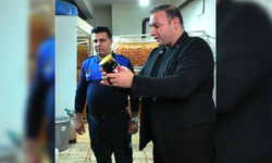 Kilis'te cevizli sucuk imalathanesinde tepki çeken görüntüler