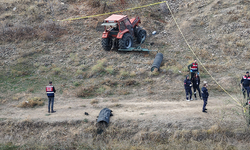 Kırıkkale'de traktör uçuruma devrildi: 1 ölü