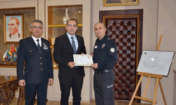 Kütahya'da başarılı polise teşekkür ve tebrik