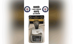 Mardin'de yasaklı madde operasyonu: 2 gözaltı