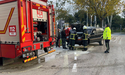 Ordu’da seyir halindeki otomobilde yangın