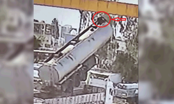 Şırnak'ta tanker değişimi sırasında vinç halatı koptu: 2 yaralı