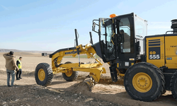 Sivrihisar’da üreticilerin yol konforu artarken tarımsal üretim destekleniyor