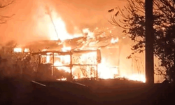 Tekirdağ'da iş yerinde çıkan yangın korkuttu