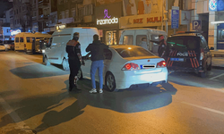Afyon’da polis ekiplerinden şok uygulama