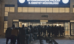 Afyon'da yabancı uyruklu şahıslara operasyon