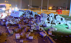 Aksaray'da tır ile servis aracı çarpıştı: 2 yaralı