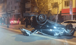 Ankara'da 3 otomobil kazaya karıştı: 1 yaralı