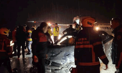 Aydın'da bariyere vurup savrulan araca çarptı: 4 yaralı