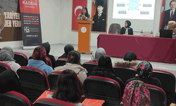 Bala Hatun Yurdu’nda kadına şiddete karşı farkındalık konferansı